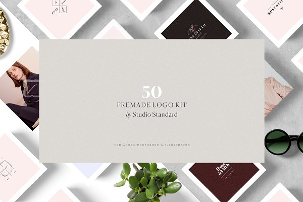 Download 50 Logos — Brand Kit