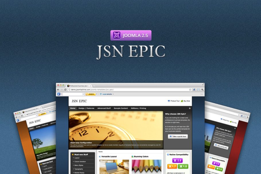 Download JSN Epic - Responsive Business Theme