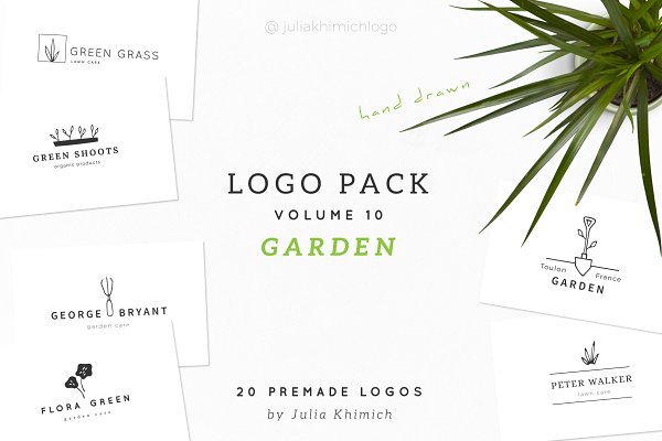 Download Logo Pack Volume 10. Garden