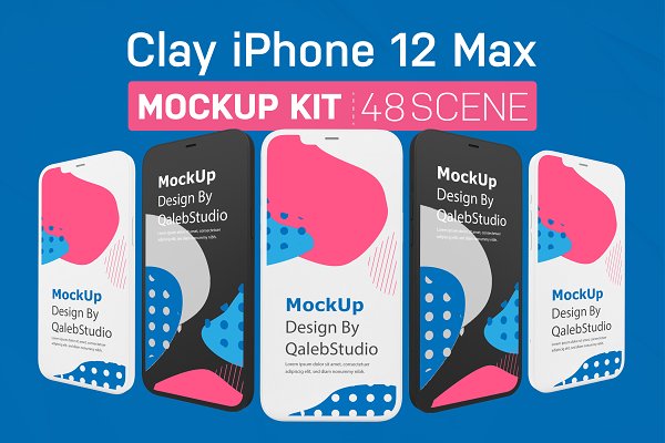Download Clay iPhone 12 Max Kit