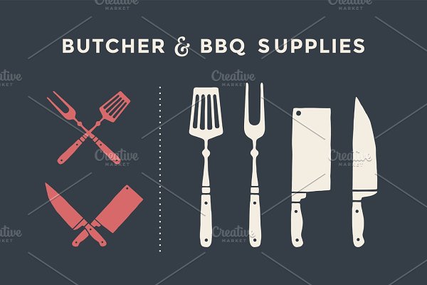 Download Butcher and BBQ supplies