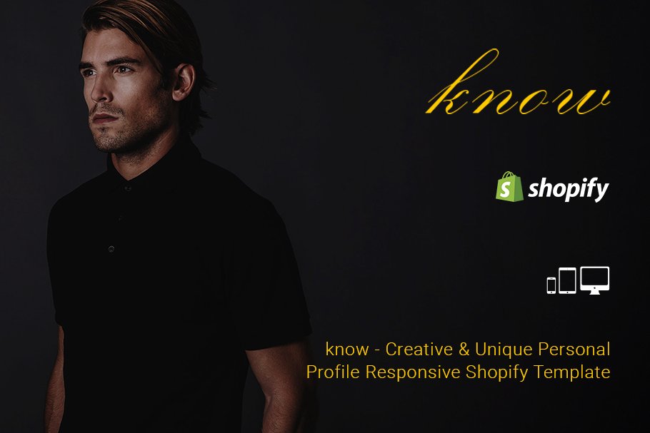 Download know Personal Profile Shopify Theme
