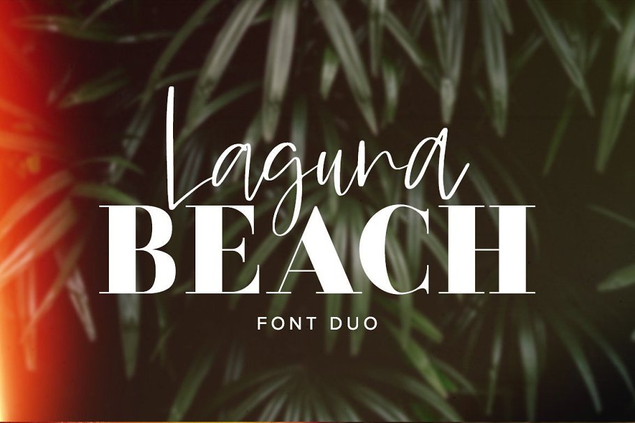 Download Laguna Beach Font Duo