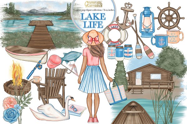 Download Lake Life clipart collection