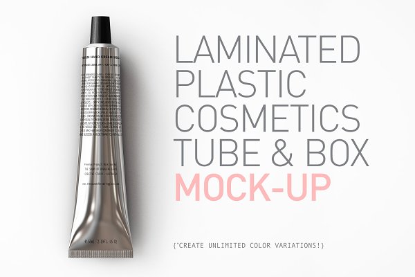 Download Laminated Cosmetics Tube Mock-Up