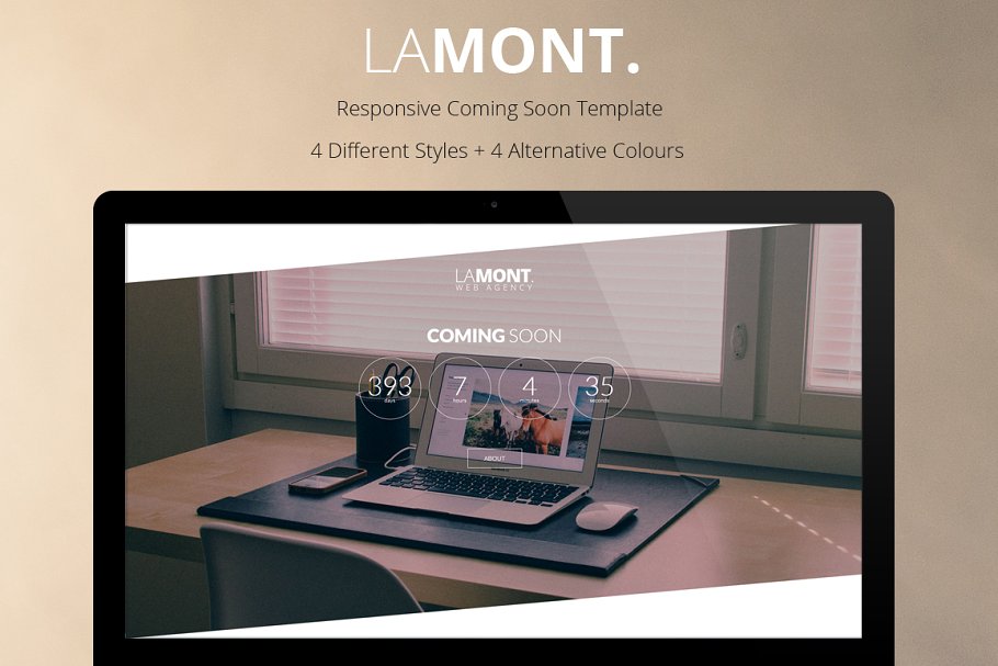 Download Lamont - Coming Soon Template