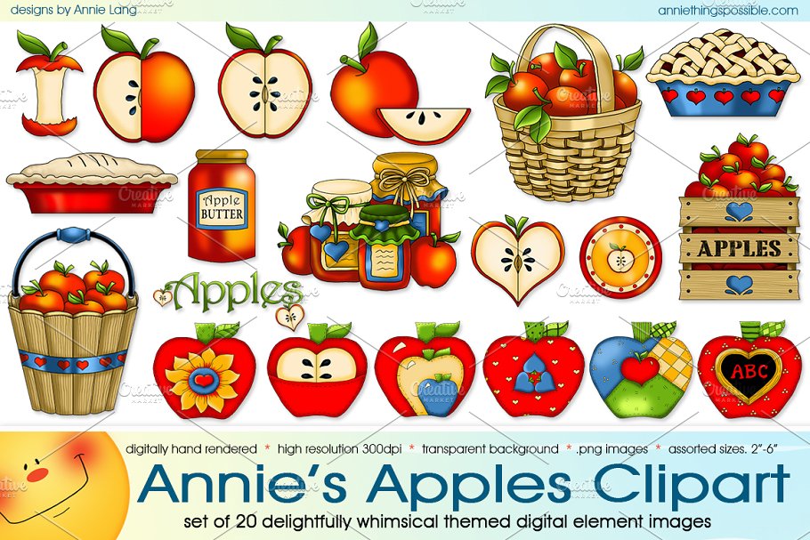 Download Annie's Apples Clipart