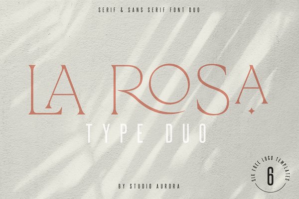 Download La Rosa – Elegant Summer Serif Font