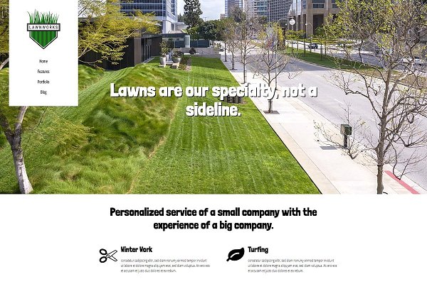Download Lawnworks - Lawn Care WP Theme