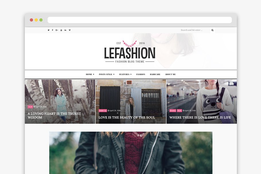 Download Lefashion - Fashion & Lifestyle Blog