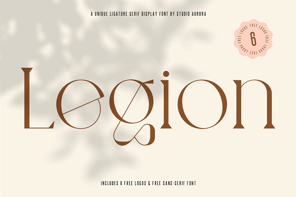 Download Legion - Ligature Display Serif Font