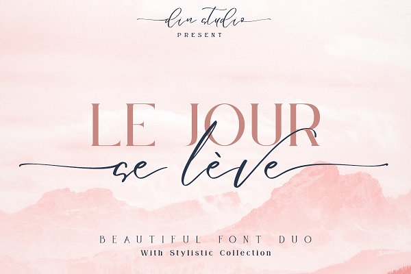 Download Le Jour - Font Duo
