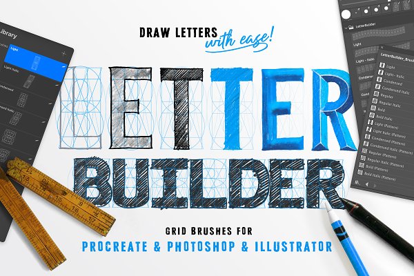Download LetterBuilder - Draw letters easily!