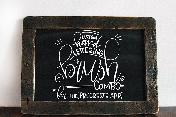 Download Lettering Brush Combo for Procreate