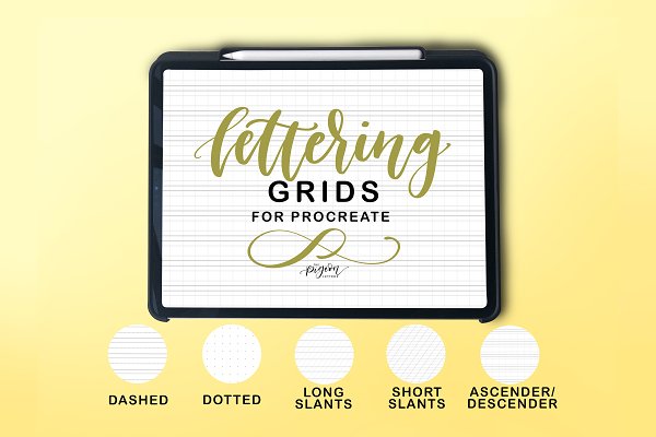 Download Lettering Grids for Procreate