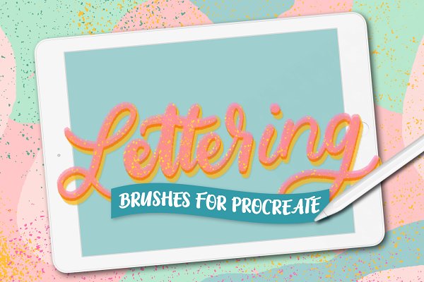 Download Procreate lettering brushes