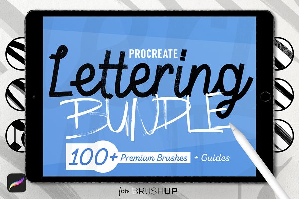 Download Lettering Bundle for Procreate
