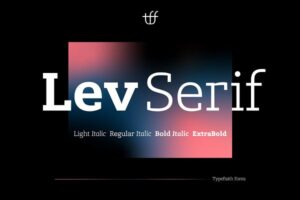 Download Lev Serif