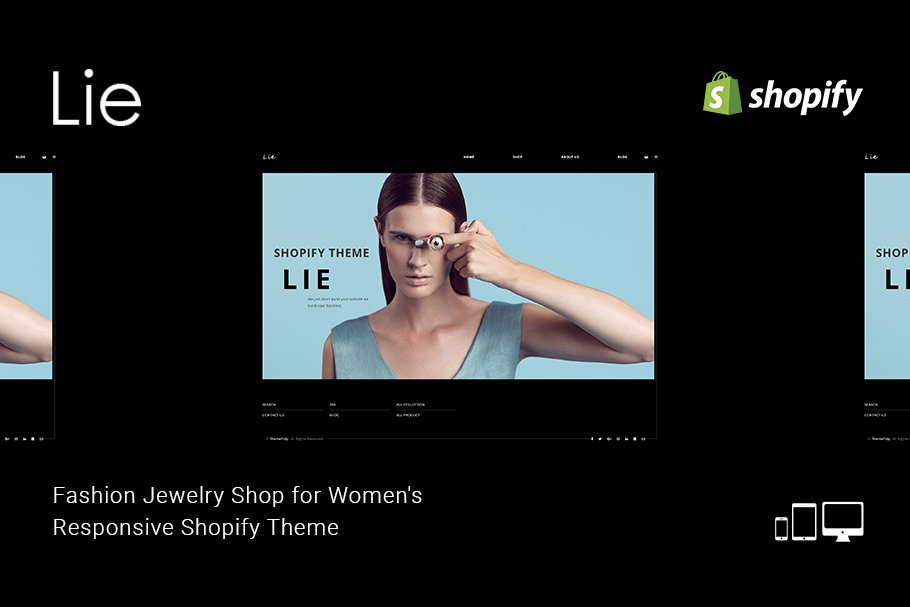 Download Lie Jewelry Shop Shopify Theme
