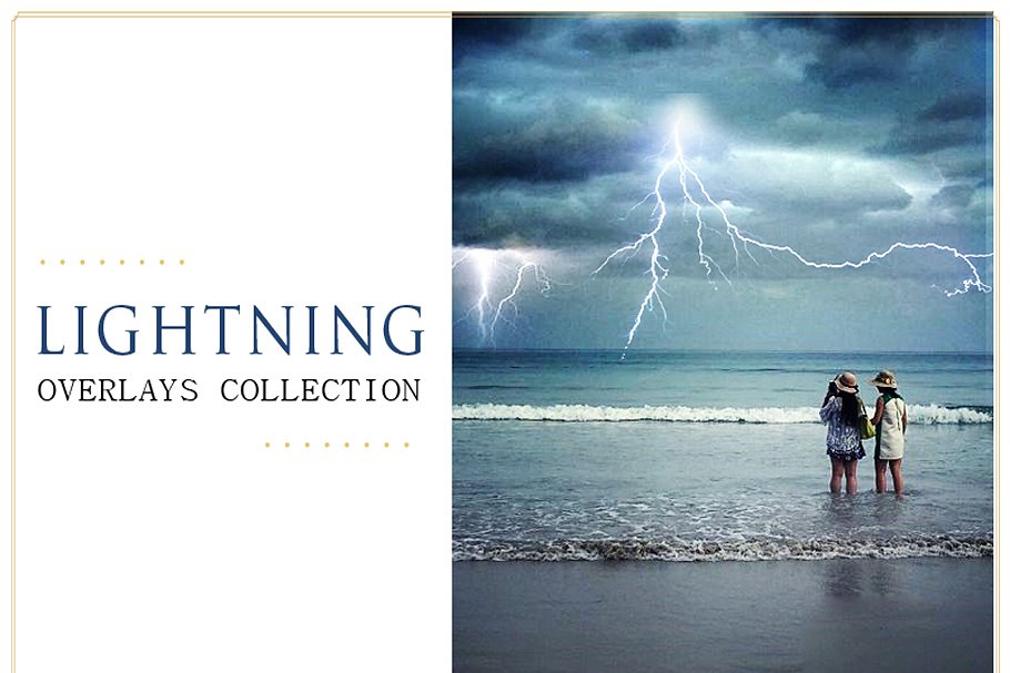 Download 45 Lightning Photo Overlays
