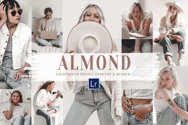 Download 10 Almond Mobile & Lightroom Presets