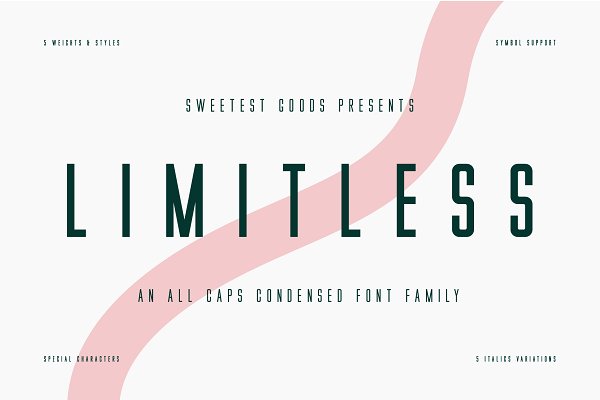 Download Limitless - Condensed Font Family