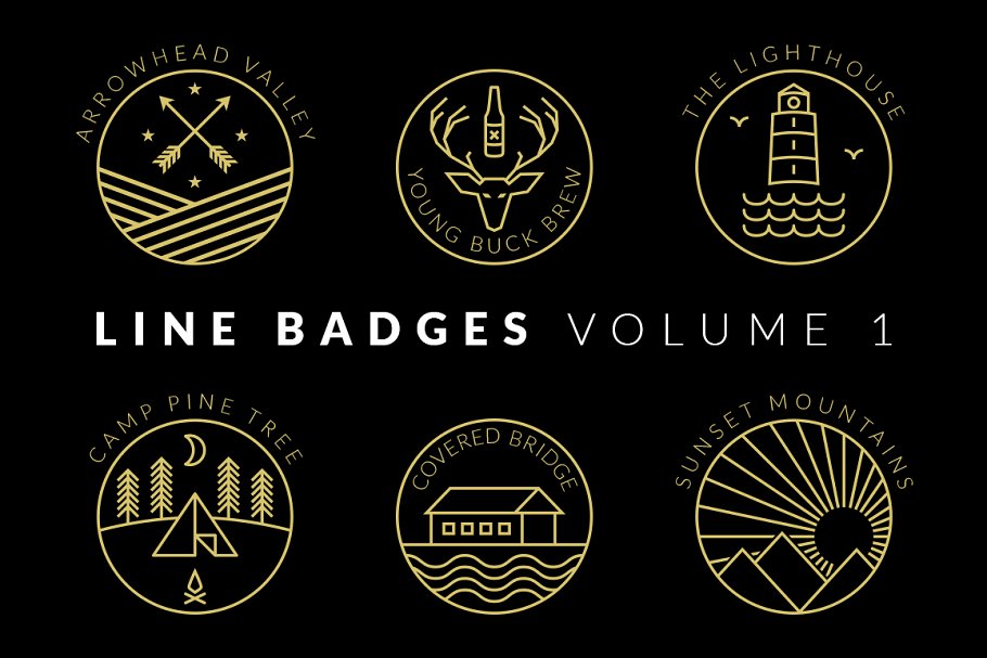 Download Line Badges - Volume 1