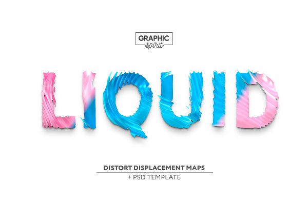 Download LIQUID Distort Displacement Maps +