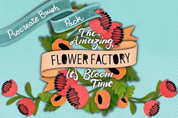 Download The Amazing PROCREATE Flower Factory