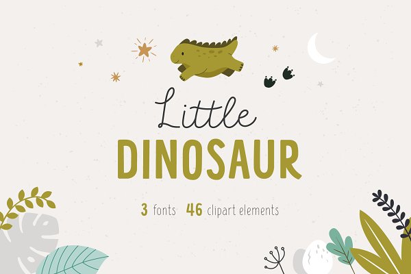 Download Little dinosaur | Cute Font