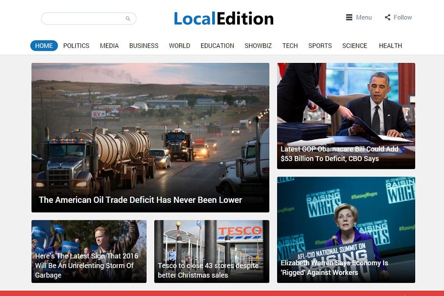 Download LocalEdition - News Magazine Theme