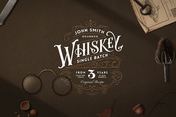 Download Whiskey Label Template Logo