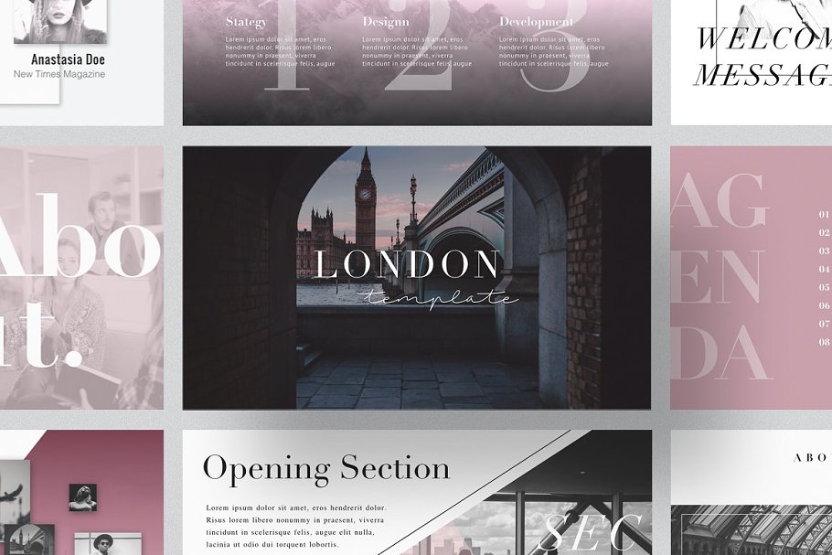 Download LONDON PowerPoint Template + Gift