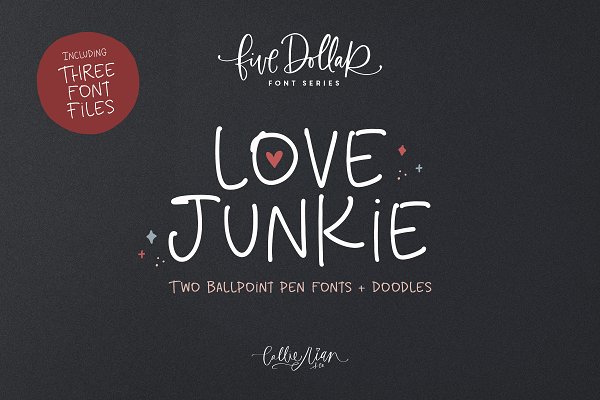 Download Love Junkie | $5 Font Series