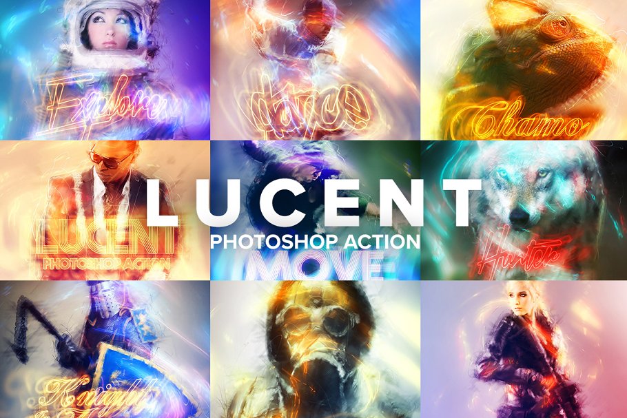 Download Lucent Photoshop Action
