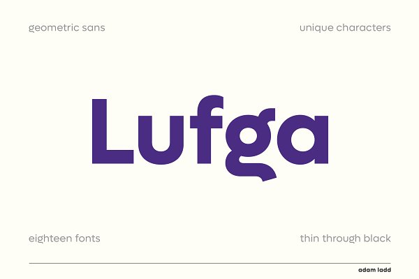 Download Lufga Font Family