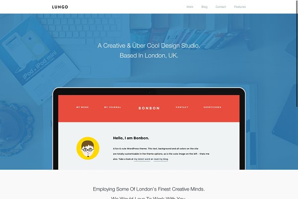 Download Lungo - Agency WordPress Theme