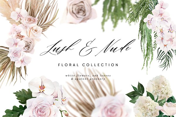 Download Lush & Nude Floral Collection