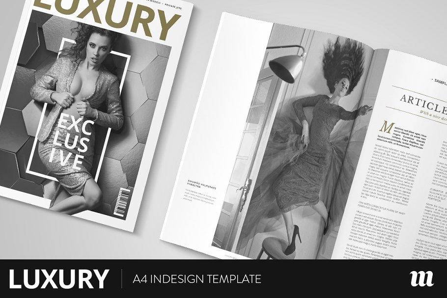 Download Luxury Magazine InDesign Template