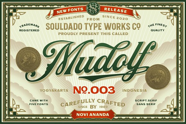 Download NS MUDOLF Font Family