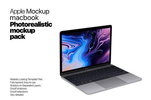 Download Apple MacBook Mockups