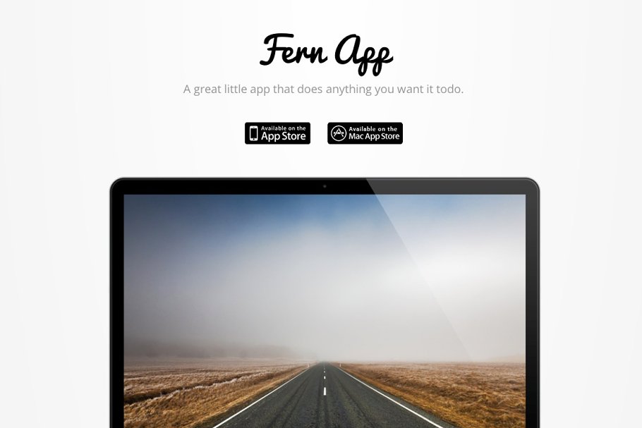 Download Responsive Mac App - HTML/CSS