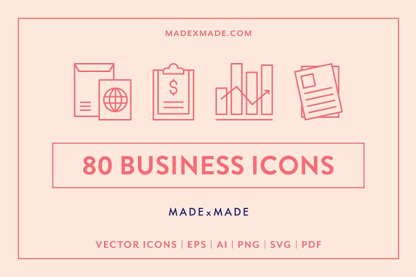 Download Business Line Icons