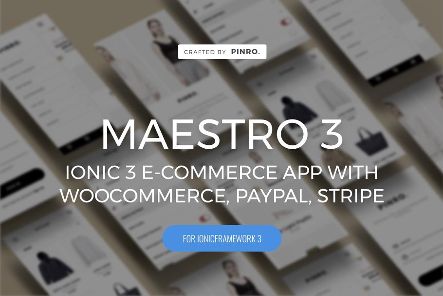 Download Maestro – Ionic 3 - WooCommerce App