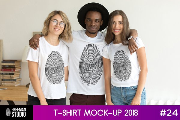 Download T-Shirt Mock-Up 2018 #24