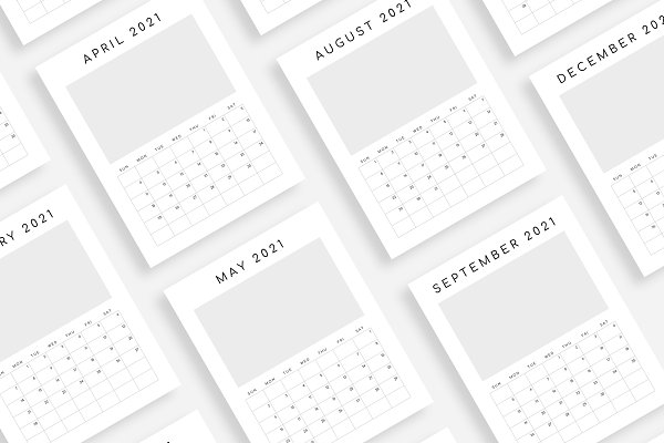Download Editable Calendar Template 2021 Gdoc