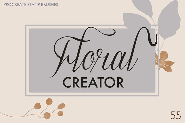Download Floral Stamps for Procreate
