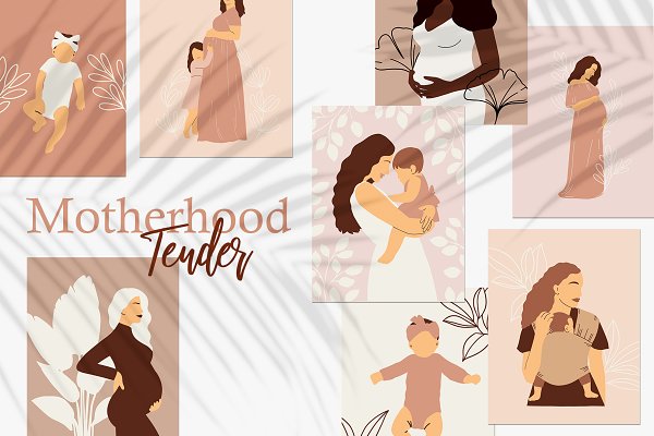 Download "Tender Motherhood" Prints Set