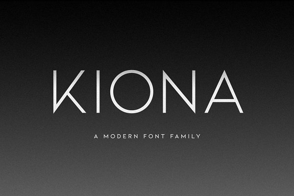 Download KIONA - A Modern Sans Serif