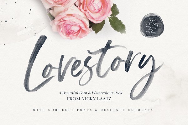 Download The Lovestory Font Collection